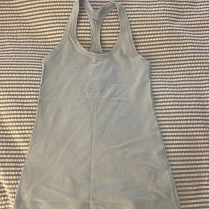 Lululemon tank. Light blue color